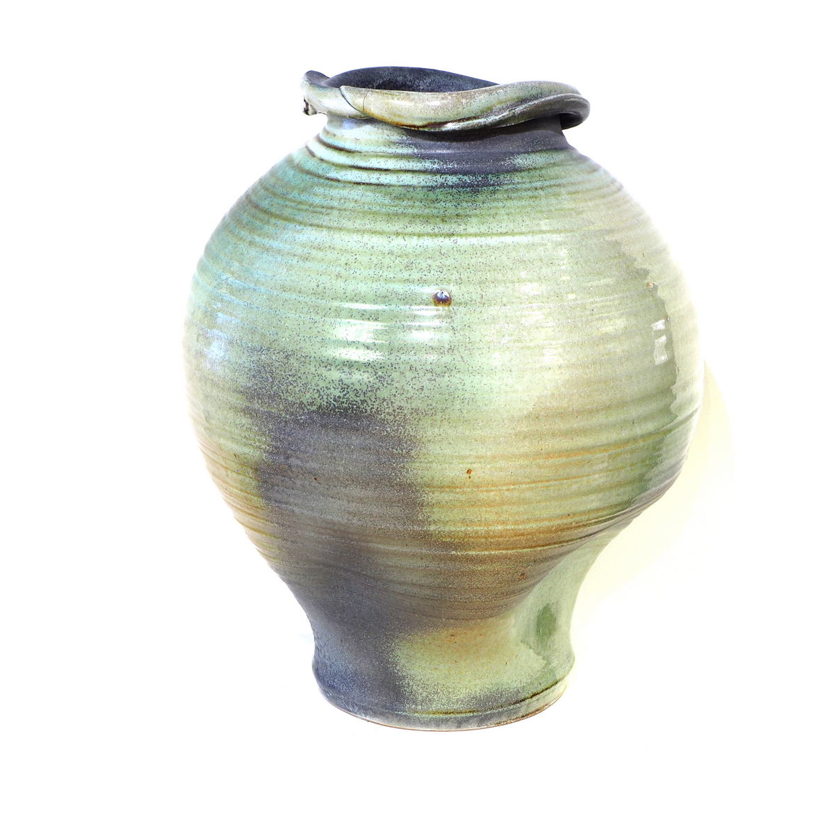 Wood fired stretched jar
