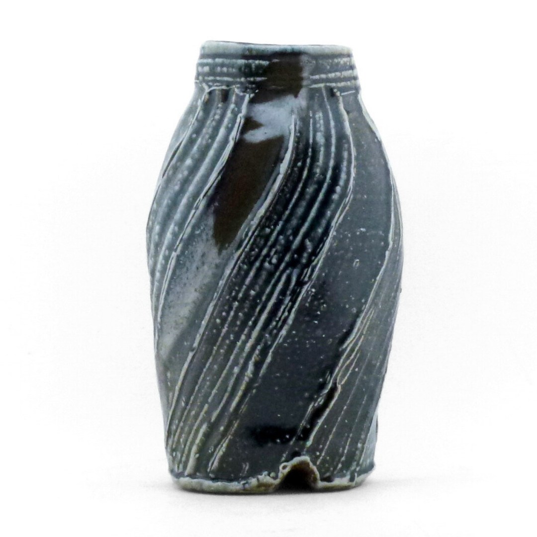 soda-fired vase