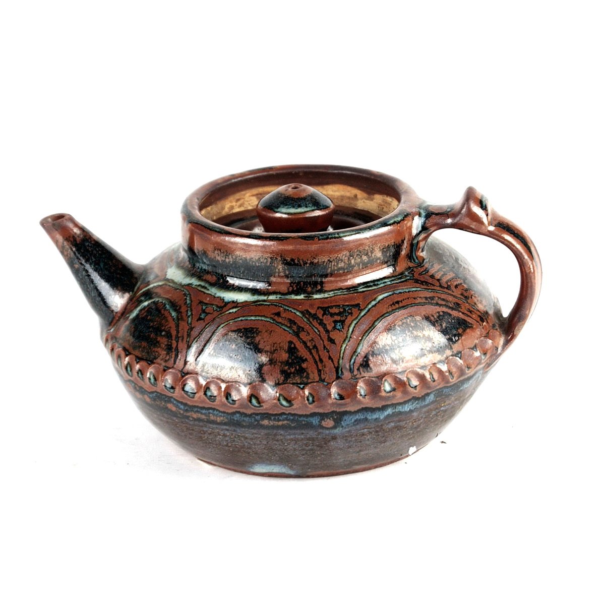 Stoneware teapot