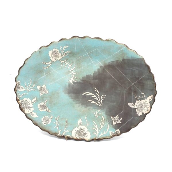 Scalloped Wall Platter
